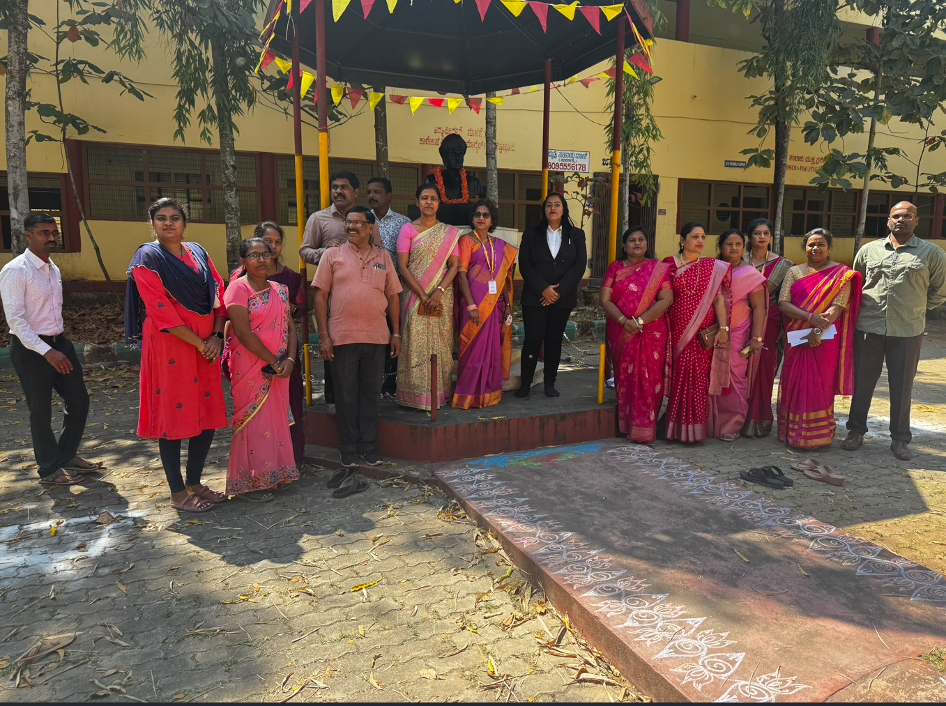 Opening session – Safety Awareness & Legal Literacy Training, Sir M.V. Govt College Bhadravathi, Feb 2026
